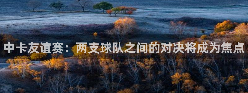  中卡友谊赛：两支球队之间的对决将成为焦点