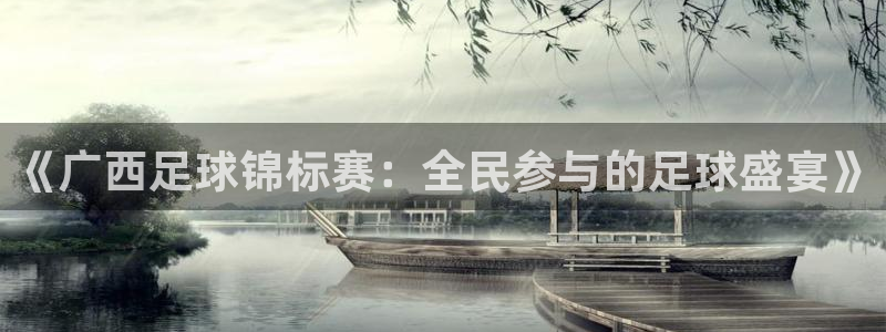 《广西足球锦标赛：全民参与的足球盛宴